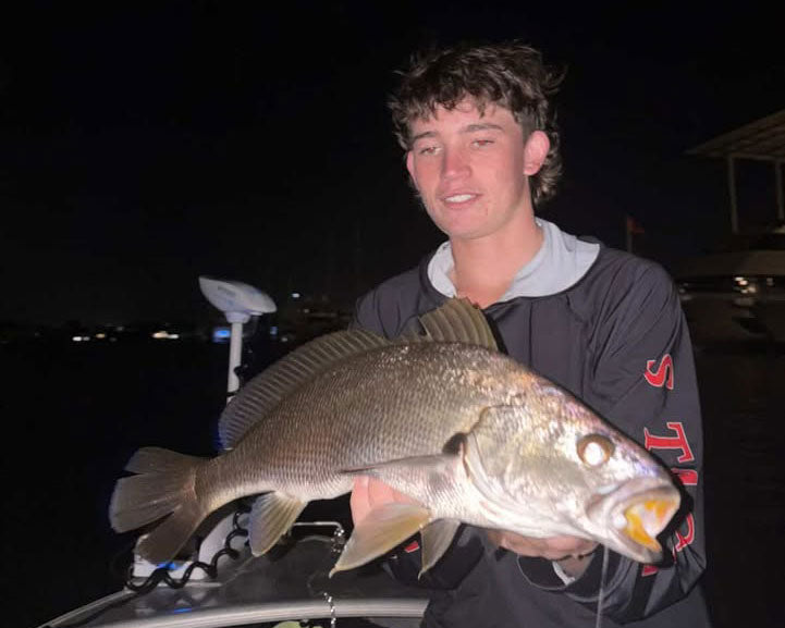 Mulloway on Soft Plastics