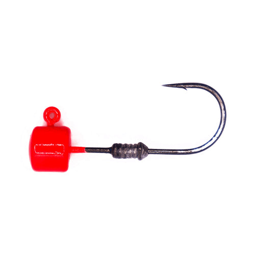 Pink mushroom jig head