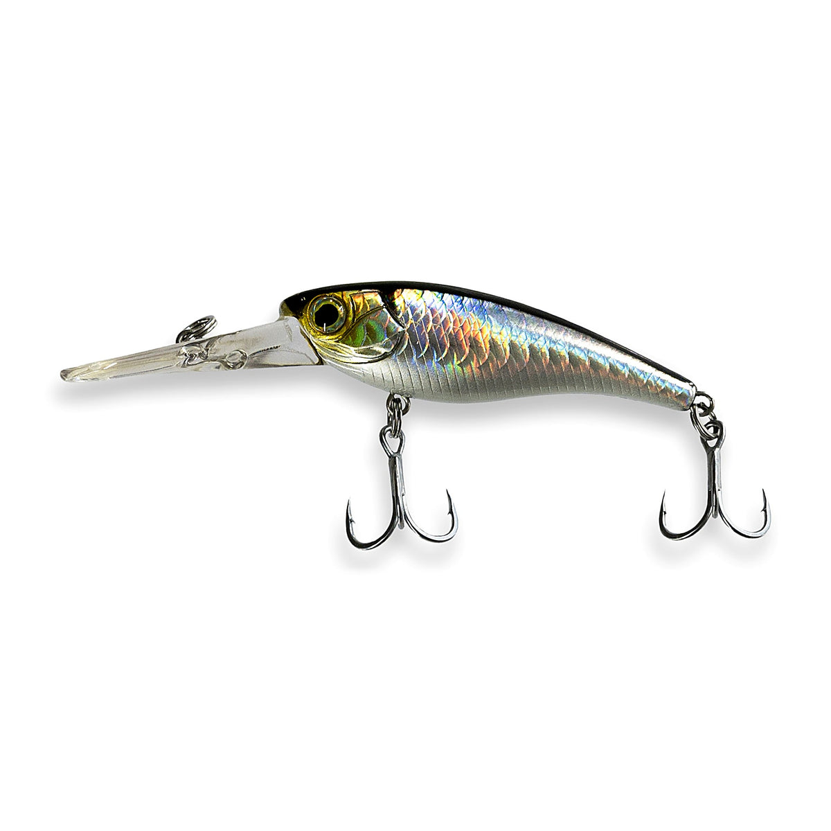S Tackle Shake and Dance 60mm hard body shad in Disco Mullet