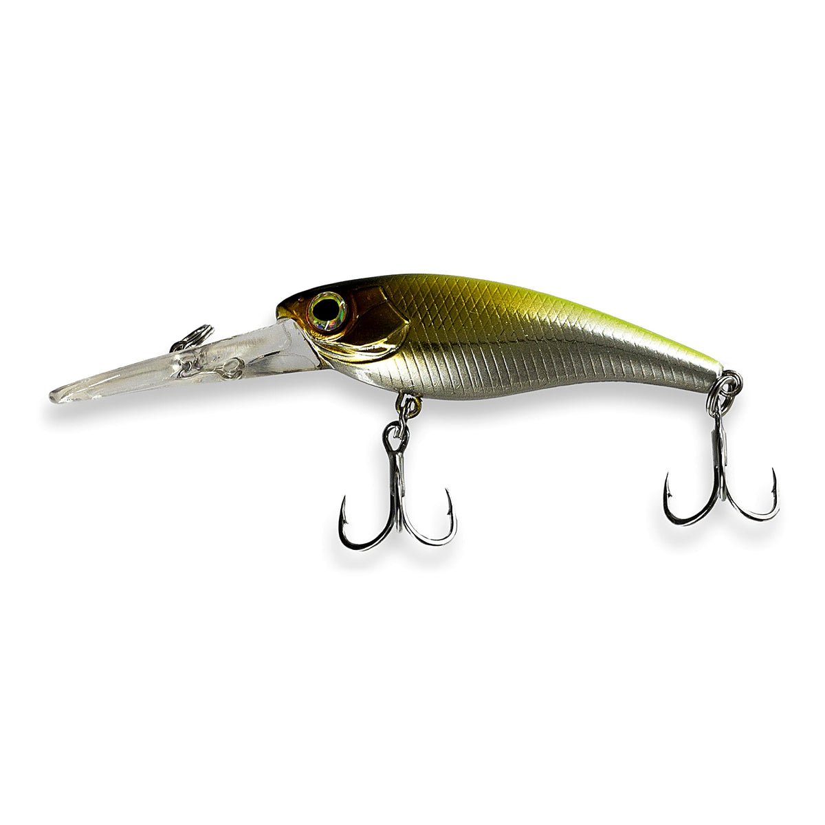 S Tackle Shake and Dance 60mm hard body shad in Golden Boy