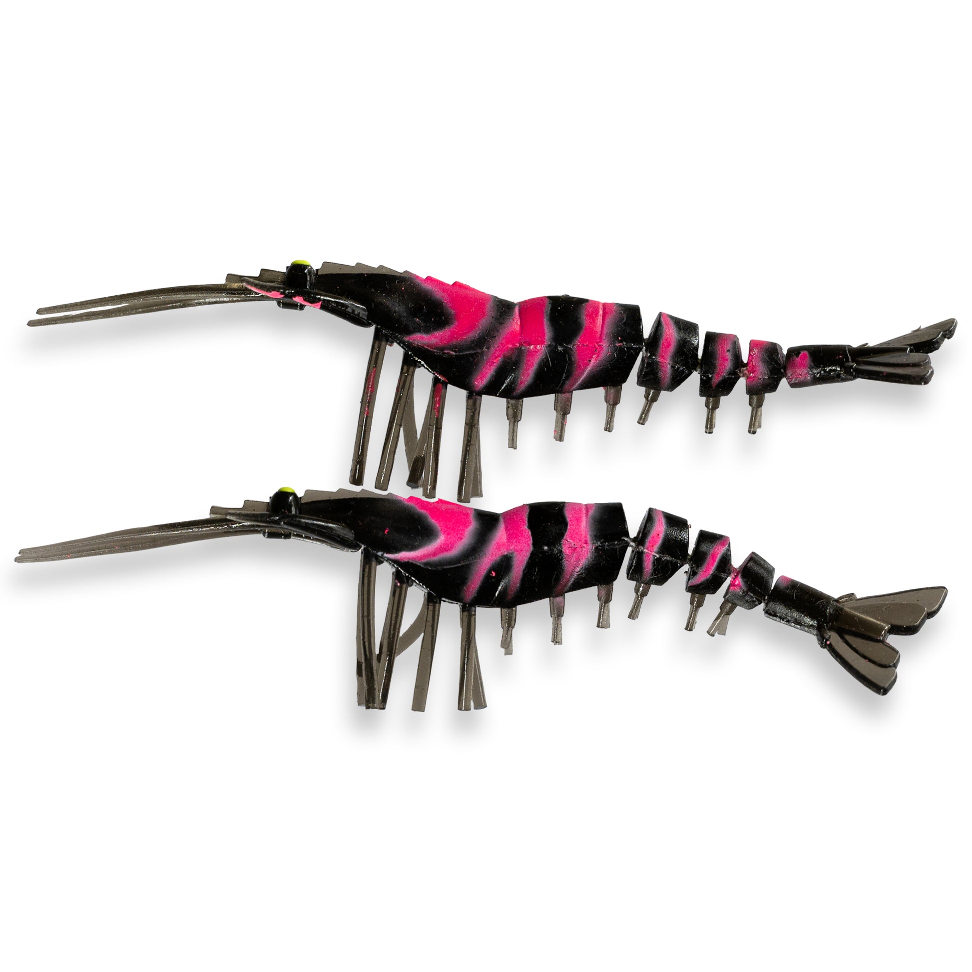 Tail Dancer 3D Prawns 4.5 Inch (2 Pack) - S Tackle