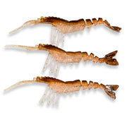 Tail Dancer 3D Prawns 3 inch (3pk) - S Tackle