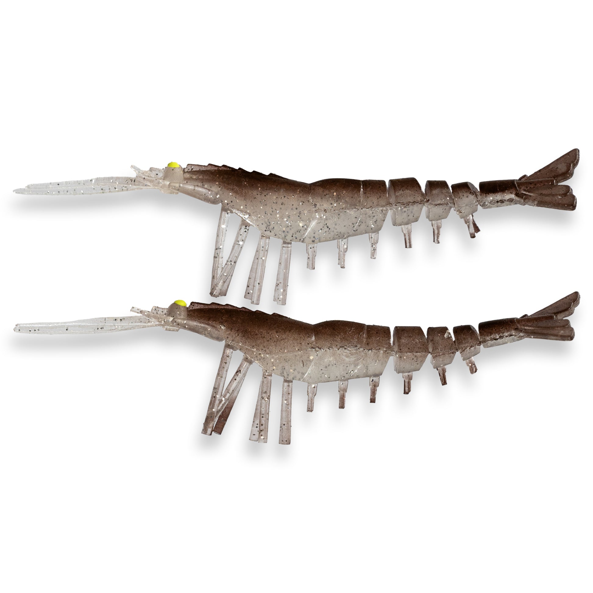 Tail Dancer 3D Prawns 4.5 inch (2pk) - S Tackle