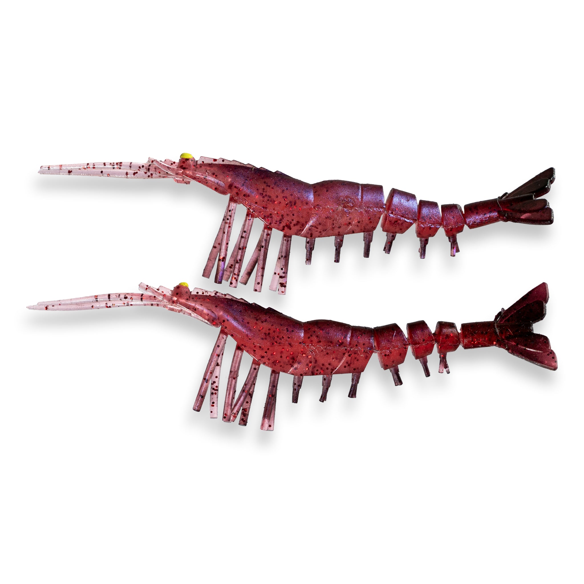 Tail Dancer 3D Prawns 4.5 inch (2pk) - S Tackle