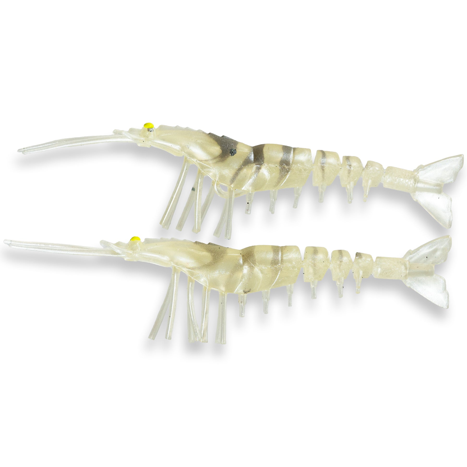 Tail Dancer 3D Prawns 4.5 Inch (2 Pack) - S Tackle