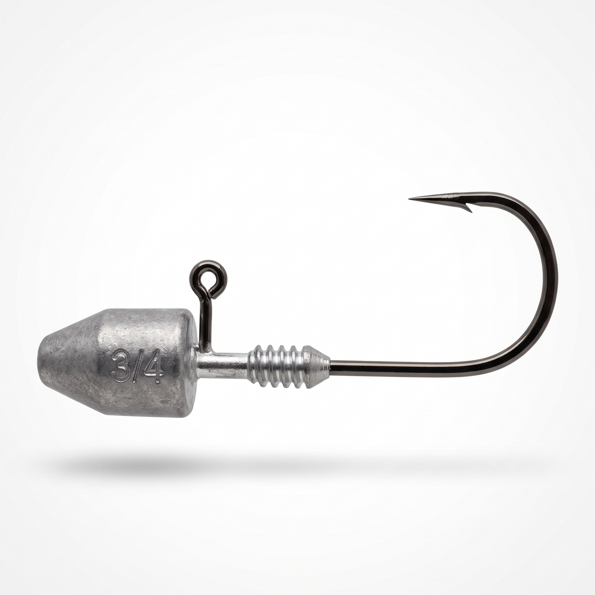 S Tackle Switch Mushroom Head 3/4 oz on a 5/0 Heavy hook