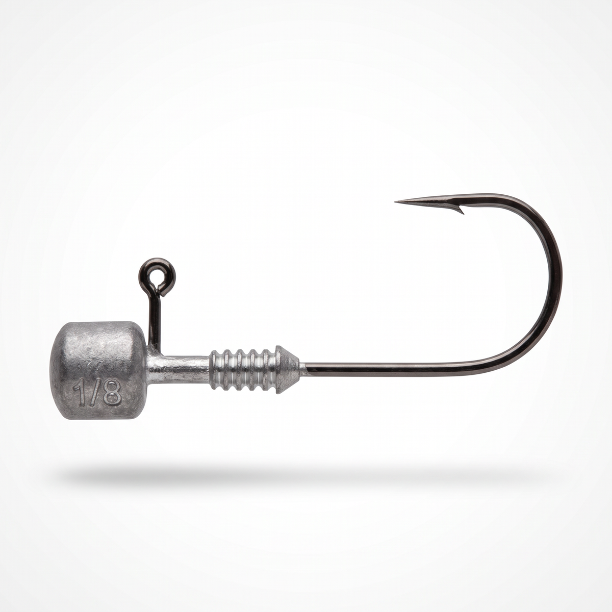 S Tackle Switch Mushroom Head Raw shown on a Switch Hook - heads only, hook sold separately