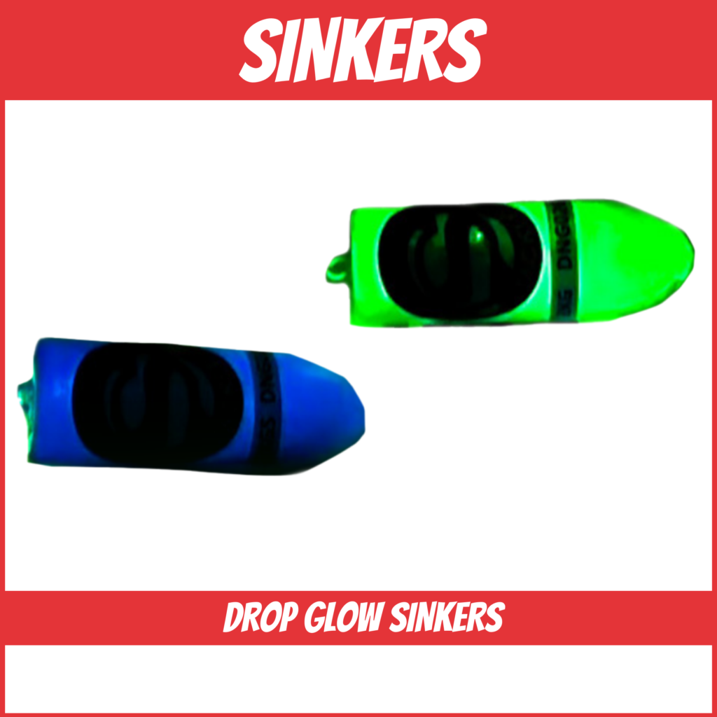 drop glow sinkers